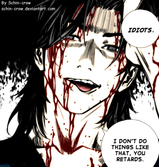 Bloody face speech bubble woman - cedric seaut keos masons free wallpaper for tablet