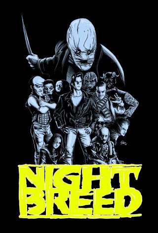 Night breed group people knife - a poster of a group free wallpaper for mobile