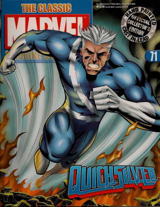 Comic book man blue suit - flame free wallpaper for mobile