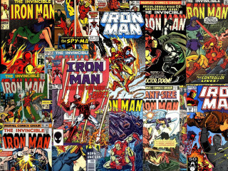 Comic covers collage characters titles - doug wildey free wallpaper