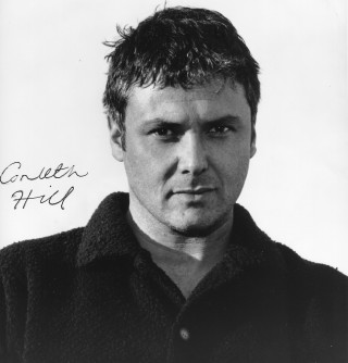 Colin gill portrait blackshirt monochrome - a name free wallpaper for tablet