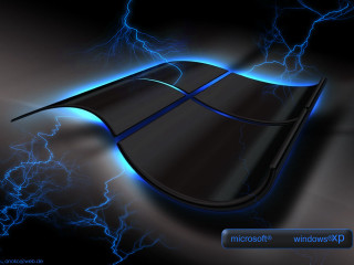 Computer screen lightning blue light 3 - side window free wallpaper