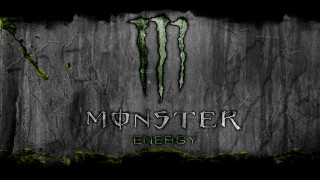 Monster energy logo wall green 2 - 4k uhd image free wallpaper for desktop