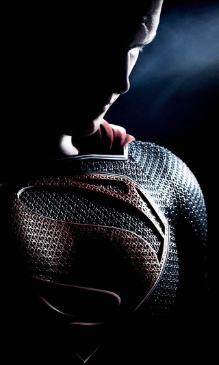 Superman man bat greyscale poster - a bat free wallpaper for mobile