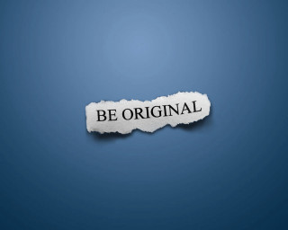 Torn paper be original written - original free wallpaper