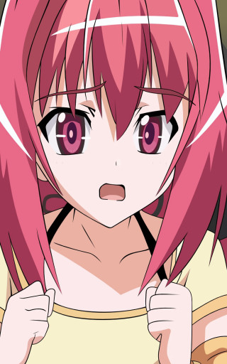 Girl pink hair big eyes 2 - the camera free wallpaper for mobile