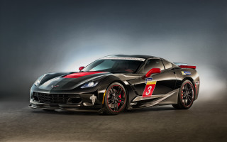 Black sports car red stripe - a red stripe free wallpaper