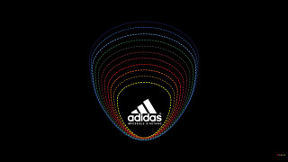 Black background rainbow logo image - david rudnick free wallpaper for desktop