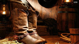 Cowboy boots hay barrel rope 2 - hay next free wallpaper