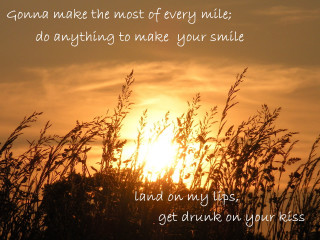 Sunset quote alone not alone - alone free wallpaper