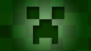 Green background squares rectangle shape - smaller free wallpaper