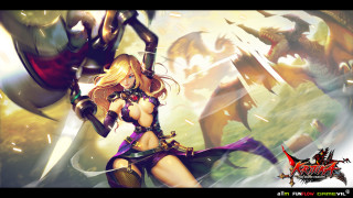Woman costume sword giant demon - a giant demon free wallpaper