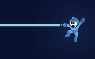 Pixel art person light saber - pixel art free wallpaper