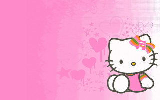 Hello kitty wallpaper hearts stars - kitty wallpaper free wallpaper