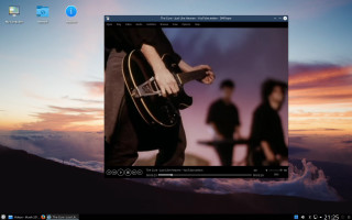 Person playing guitar sky background - a sky background and a sky background free wallpaper for desktop