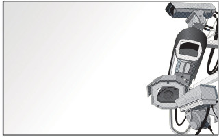 Camera pole white background border - 3 d model free wallpaper