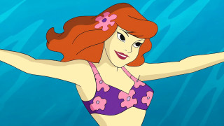 Feminist cartoon woman ocean swimming - feminist free wallpaper