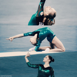 Woman split balancebeam arabesque graceful - arabesque free wallpaper for tablet