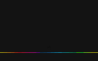 Black background rainbow line white - chromatic free wallpaper