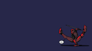 Deadpool kick baseball bat ball - a deadpool character free wallpaper
