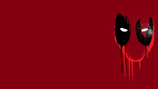 Red black wall face spoons - a face free wallpaper for desktop