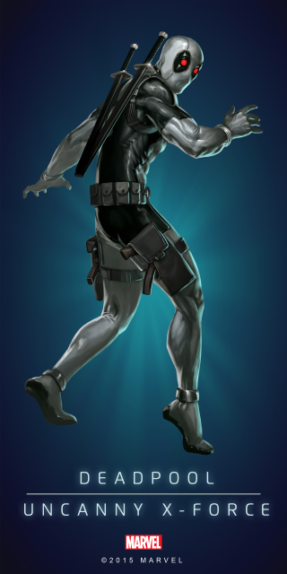 Deadpool black suit red eyes - altichiero free wallpaper for mobile