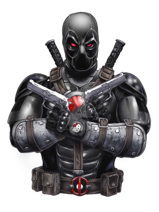 Man black suit holding guns - western comic book art free wallpaper for mobile