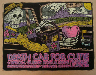 Skeleton holding car heart poster - a skeleton holding free wallpaper