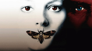 Woman butterfly nose man face - her nose free wallpaper