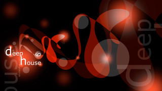 Red black background deep house 2 - the bottom right corner free wallpaper