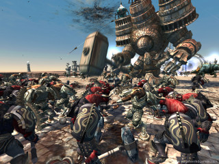 Warriors knights tanks guns castle - warhammer free wallpaper for desktop