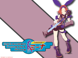 Girl gun bunny ears outfit - toyism free wallpaper for desktop