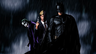 Man suit batman costume rain - the rain free wallpaper
