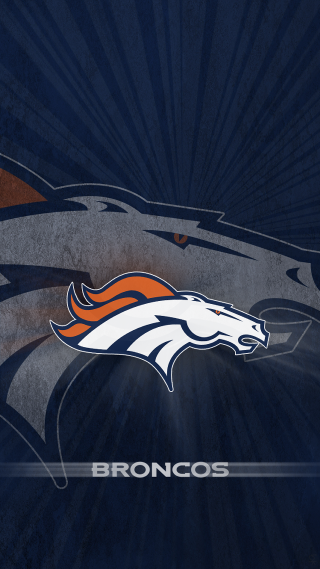 Denver football logo blue background 2 - a denver football logo free wallpaper