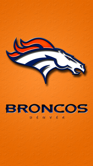 Denver football logo orange background - an orange background free wallpaper for mobile
