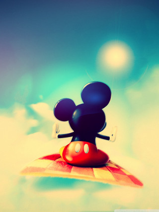 Mickey mouse red object sky 2 - top free wallpaper for mobile