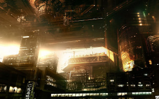 City tall buildings clock tower 11 - craig mullins free wallpaper