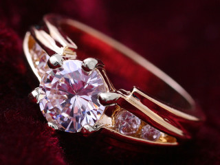 Pink diamond ring red velvet - smaller free wallpaper for desktop