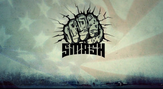 Fist smash wall sunburst drawing - a fist free wallpaper