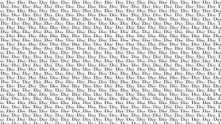 Do the dot black letters - dof free wallpaper