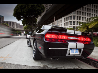 Black sports car tilt shift - a black sports car free wallpaper