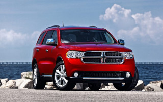 Red dodge suv beach ocean - the beach near the ocean free wallpaper
