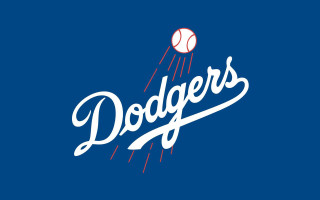 Dodgers logo baseball flying air - a baseball free wallpaper for desktop
