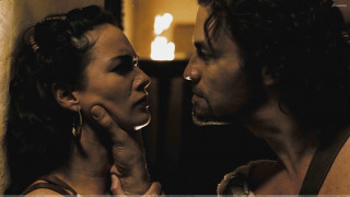 Man woman staring dark room - a man and a woman free wallpaper for desktop