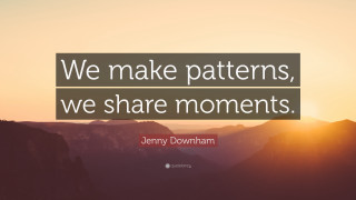We make patterns quote image - dynamic perspective free wallpaper