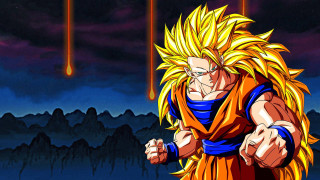 Son goku super saiyan blonde - a yellow hair free wallpaper