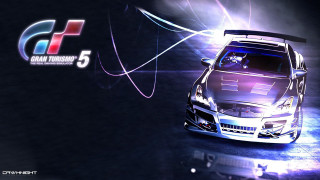 Car driving road light hood - a logo free wallpaper