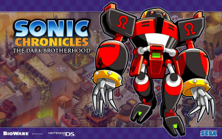 Sonic chronicles dark brotherhood game - a robot holding free wallpaper