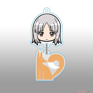 Cartoon character heart keychain gray - gray free wallpaper for tablet