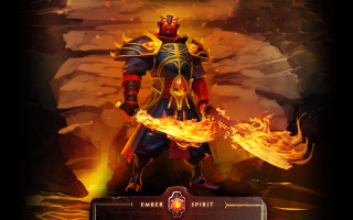 Fireball sword character game action - a fireball free wallpaper